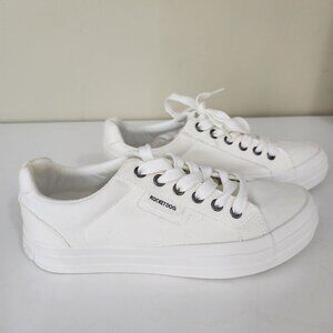 NEW White Rocket Dog Canvas Fashion Sneakers Size 7
